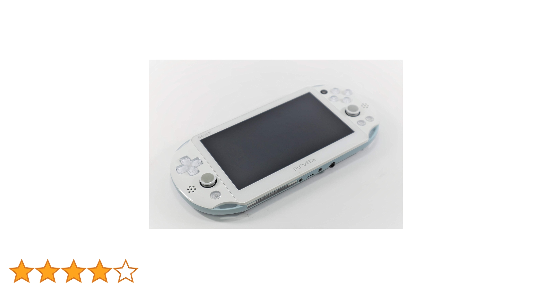 6-102 PSVITA PCH-2000 ライトブルー/ホワイト SONY PSVita 2000 PlayStation Vita Wi-Fiモデル ライトブルー